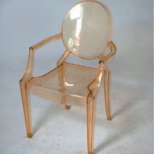 Poltrona ghost cristal ambar